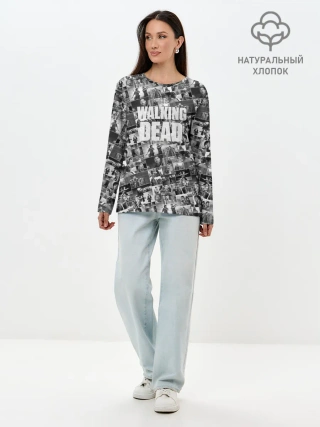 Лонгслив женский. Хлопок / The Walking Dead