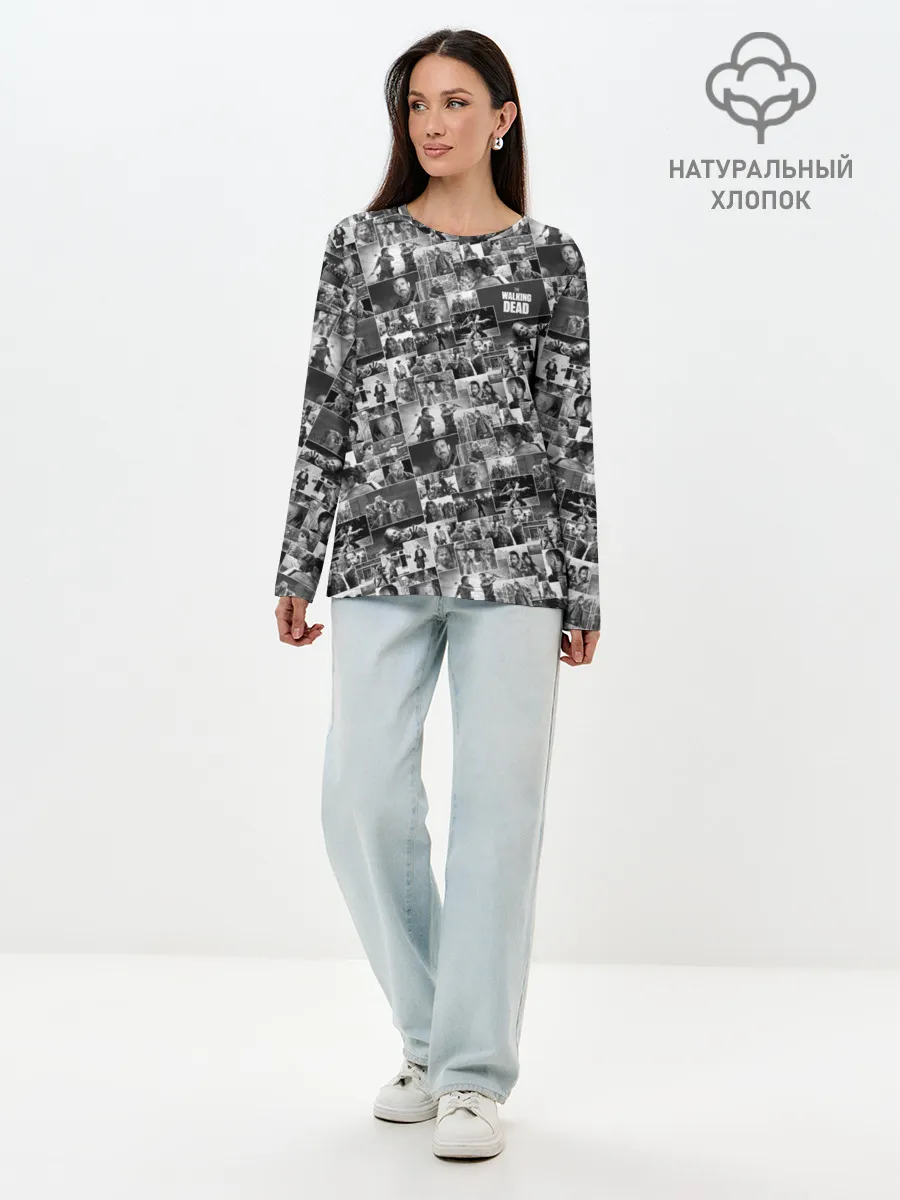 Лонгслив женский. Хлопок / The Walking Dead