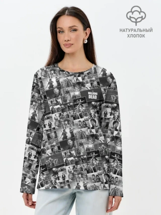 Лонгслив женский. Хлопок / The Walking Dead