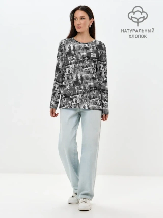 Лонгслив женский. Хлопок / The Walking Dead