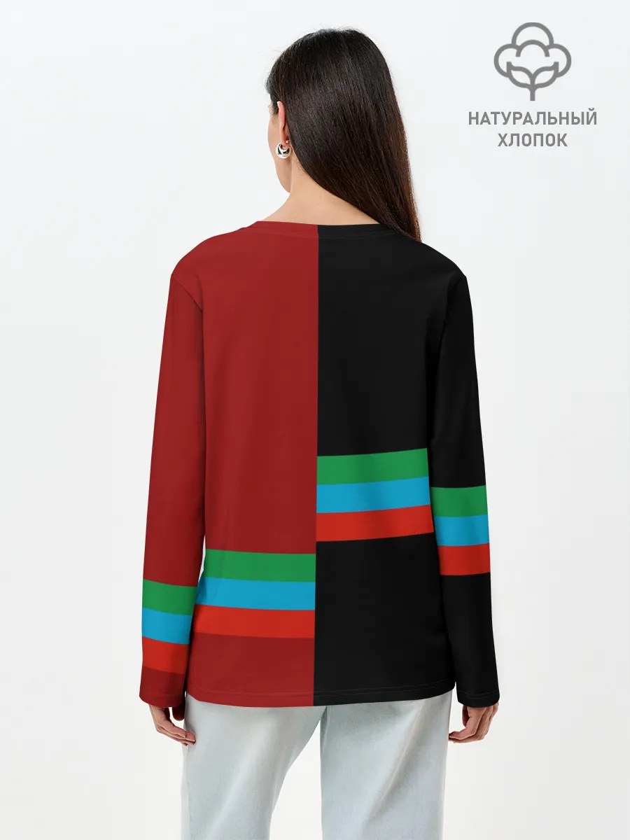 Лонгслив женский. Хлопок / Dagestan