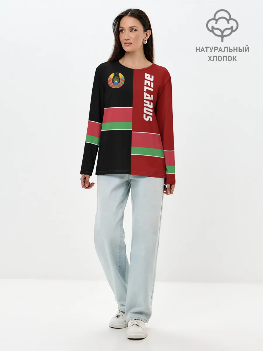 Лонгслив женский. Хлопок / Belarus