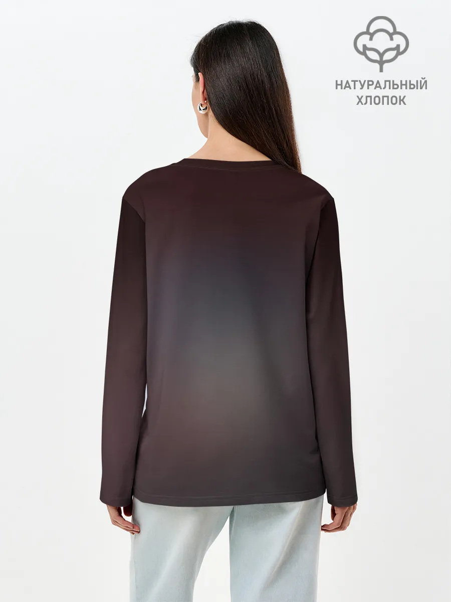 Лонгслив женский. Хлопок / Иная Аниме