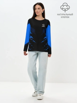 Лонгслив женский. Хлопок / Opel SPORT