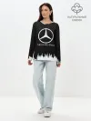 Лонгслив женский. Хлопок / Mercedes-Benz