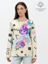Лонгслив женский. Хлопок / My Little Pony