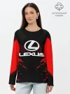 Лонгслив женский. Хлопок / LEXUS SPORT COLLECTION