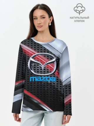 Лонгслив женский. Хлопок / MAZDA high speed collection