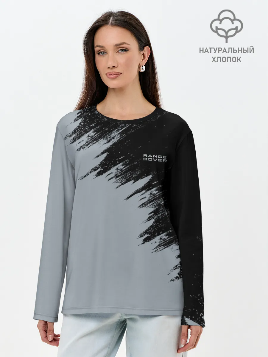 Лонгслив женский. Хлопок / Range Rover