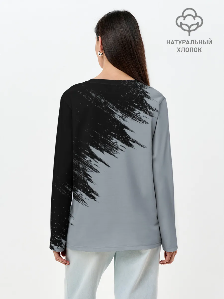 Лонгслив женский. Хлопок / Range Rover