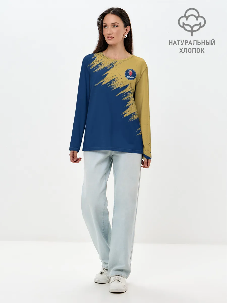 Лонгслив женский. Хлопок / SAAB