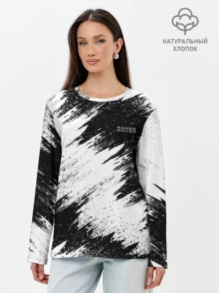 Лонгслив женский. Хлопок / Range Rover