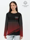 Лонгслив женский. Хлопок / AUDI SPORT