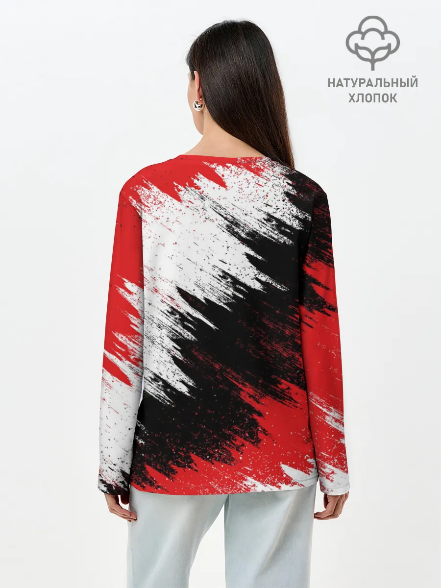 Лонгслив женский. Хлопок / Dodge