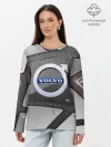 Лонгслив женский. Хлопок / VOLVO metalic 2018
