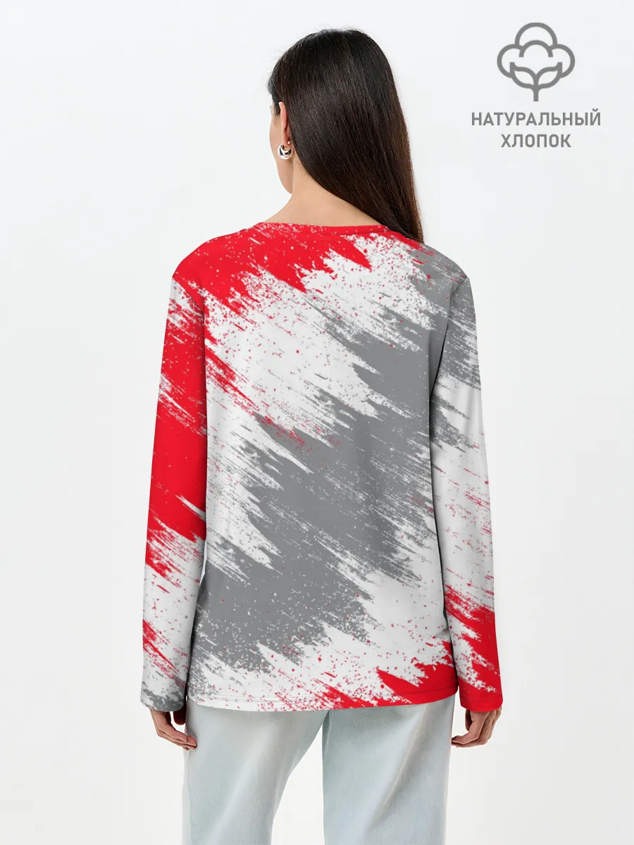 Лонгслив женский. Хлопок / Honda