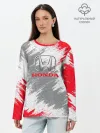 Лонгслив женский. Хлопок / Honda
