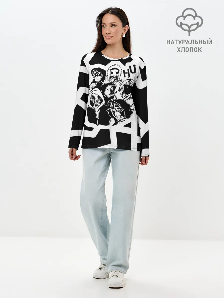 Лонгслив женский. Хлопок / Hollywood Undead