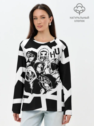 Лонгслив женский. Хлопок / Hollywood Undead