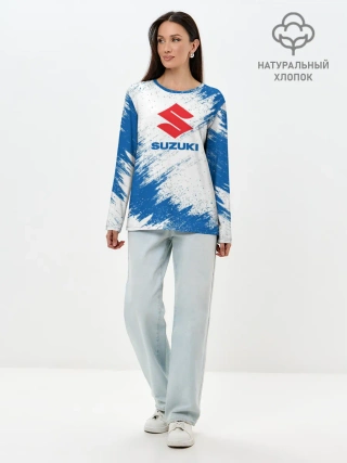 Лонгслив женский. Хлопок / Suzuki