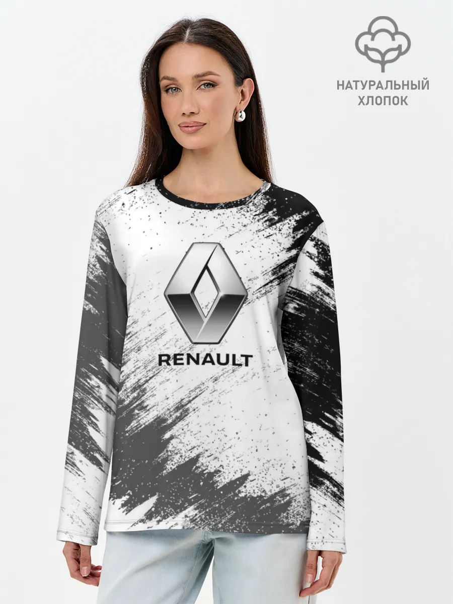 Лонгслив женский. Хлопок / Renault