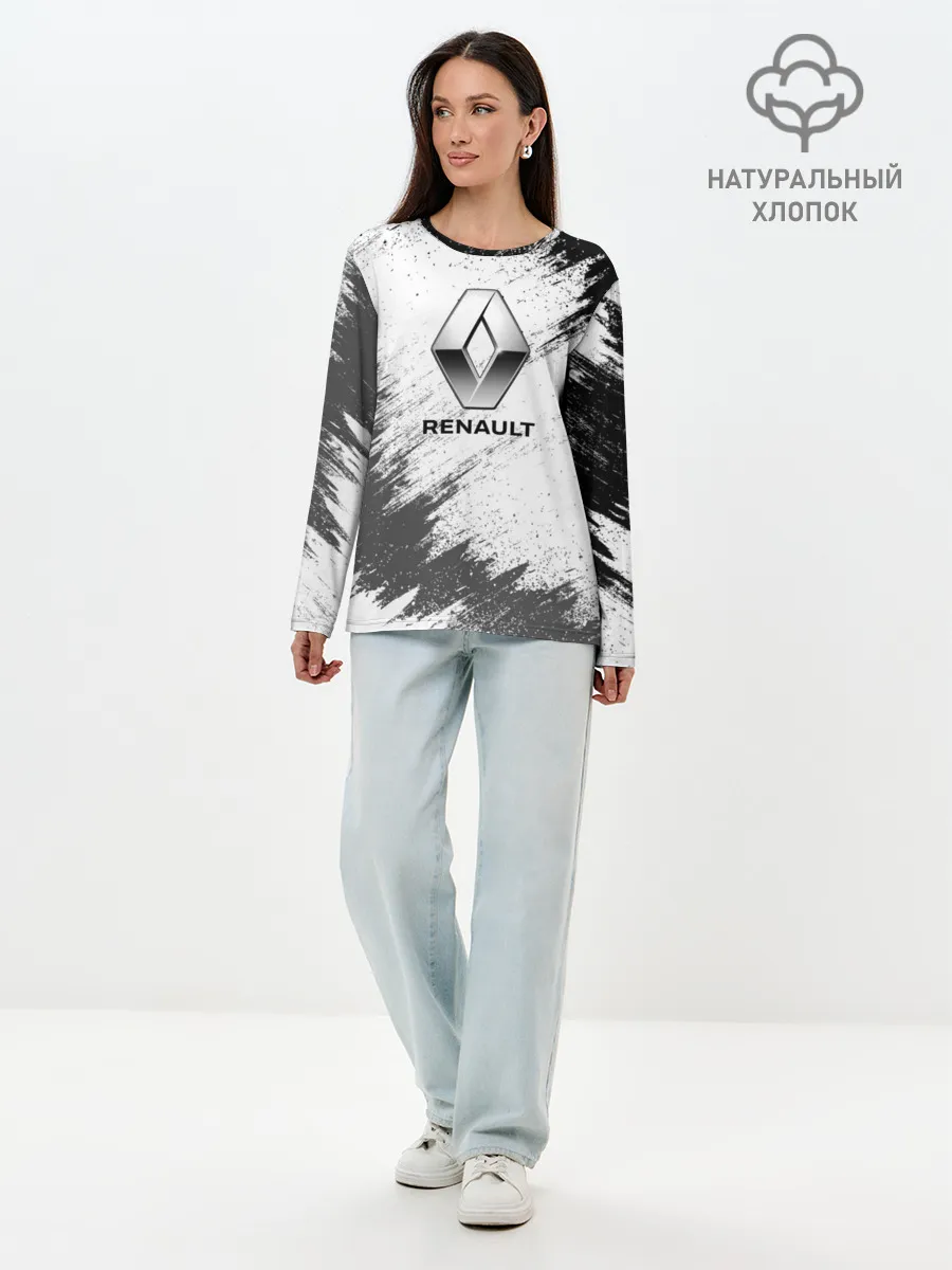 Лонгслив женский. Хлопок / Renault