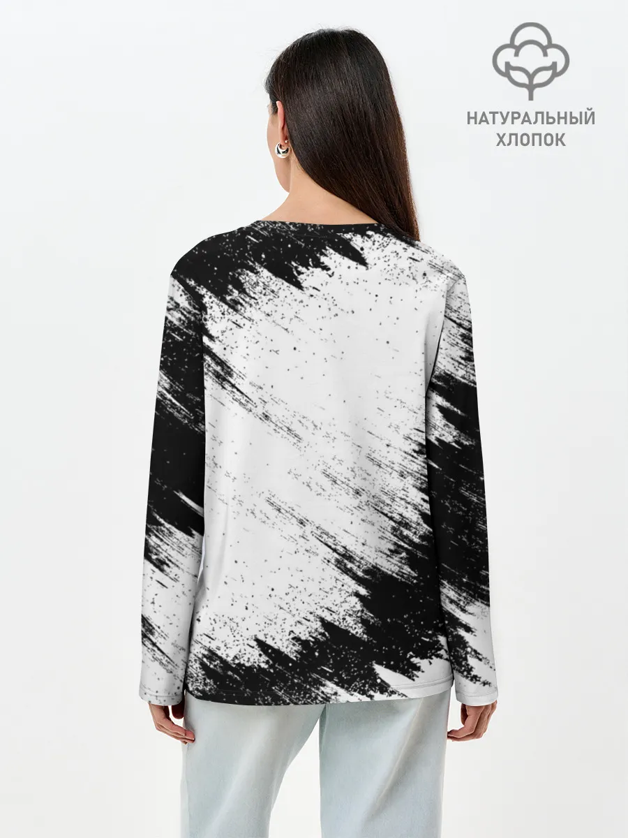 Лонгслив женский. Хлопок / Mercedes