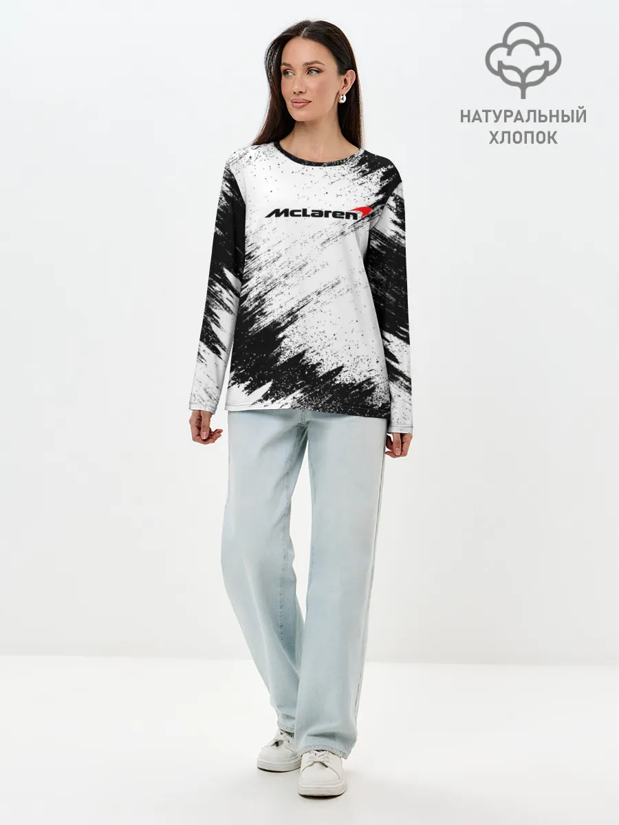 Лонгслив женский. Хлопок / McLaren