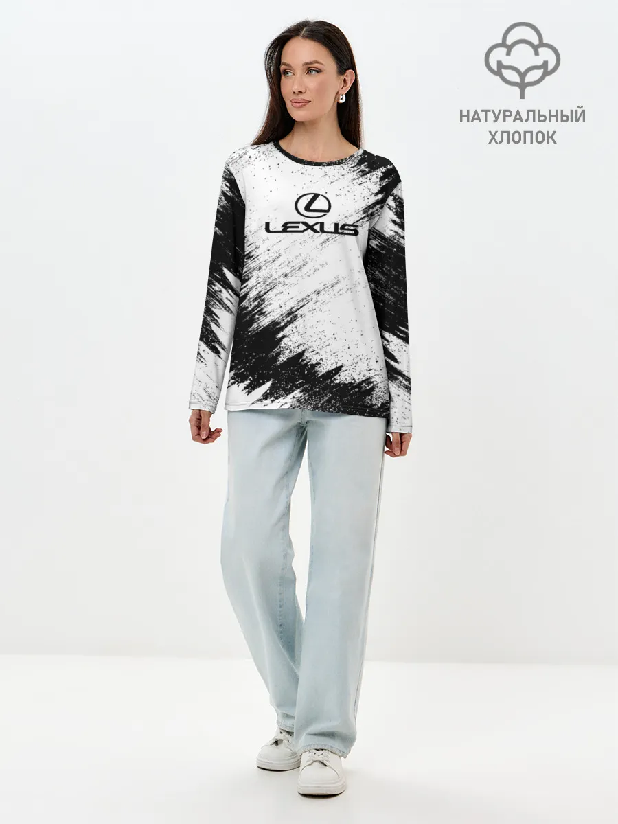 Лонгслив женский. Хлопок / Lexus