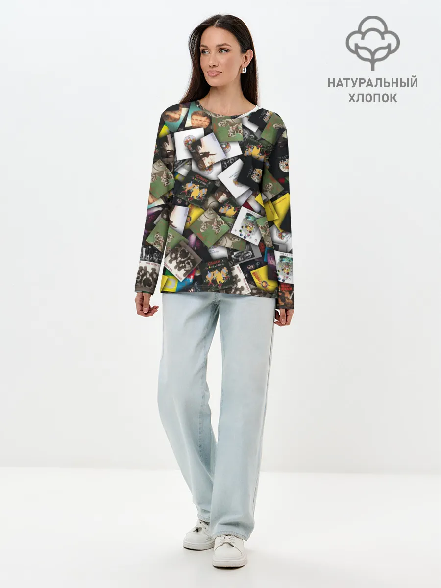 Лонгслив женский. Хлопок / Queen. Дискография