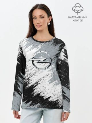 Лонгслив женский. Хлопок / OPEL