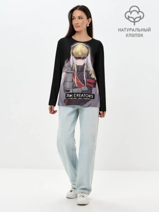 Лонгслив женский. Хлопок / Re:Creators 3