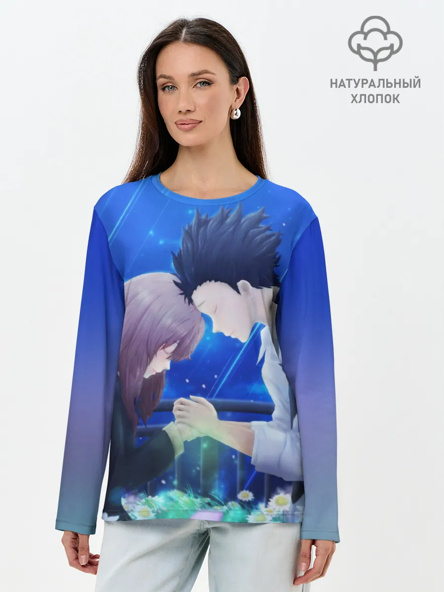 Лонгслив женский. Хлопок / Сёко Нисимия и Шоя Ишида