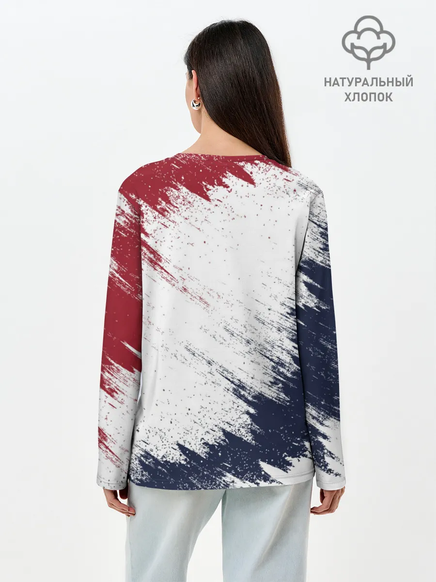 Лонгслив женский. Хлопок / Alfa Romeo