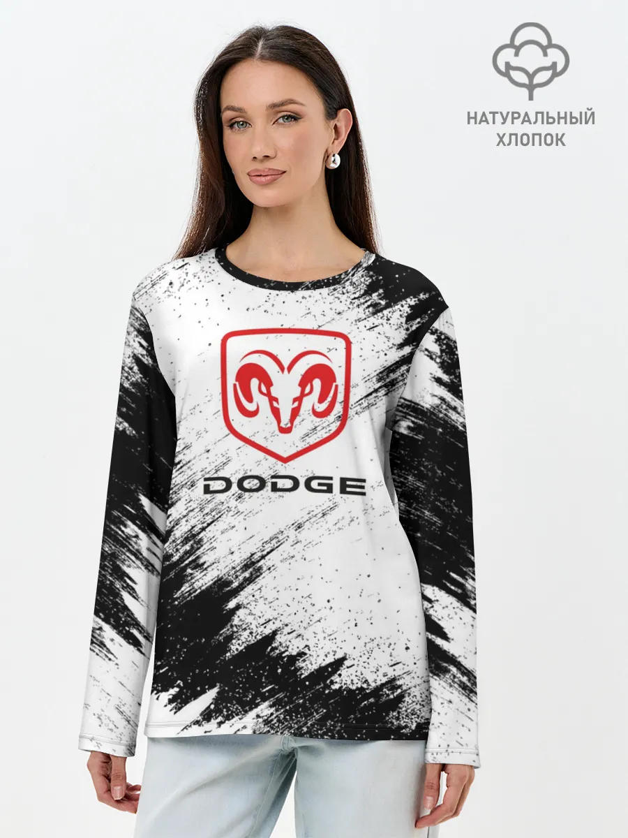 Лонгслив женский. Хлопок / DODGE
