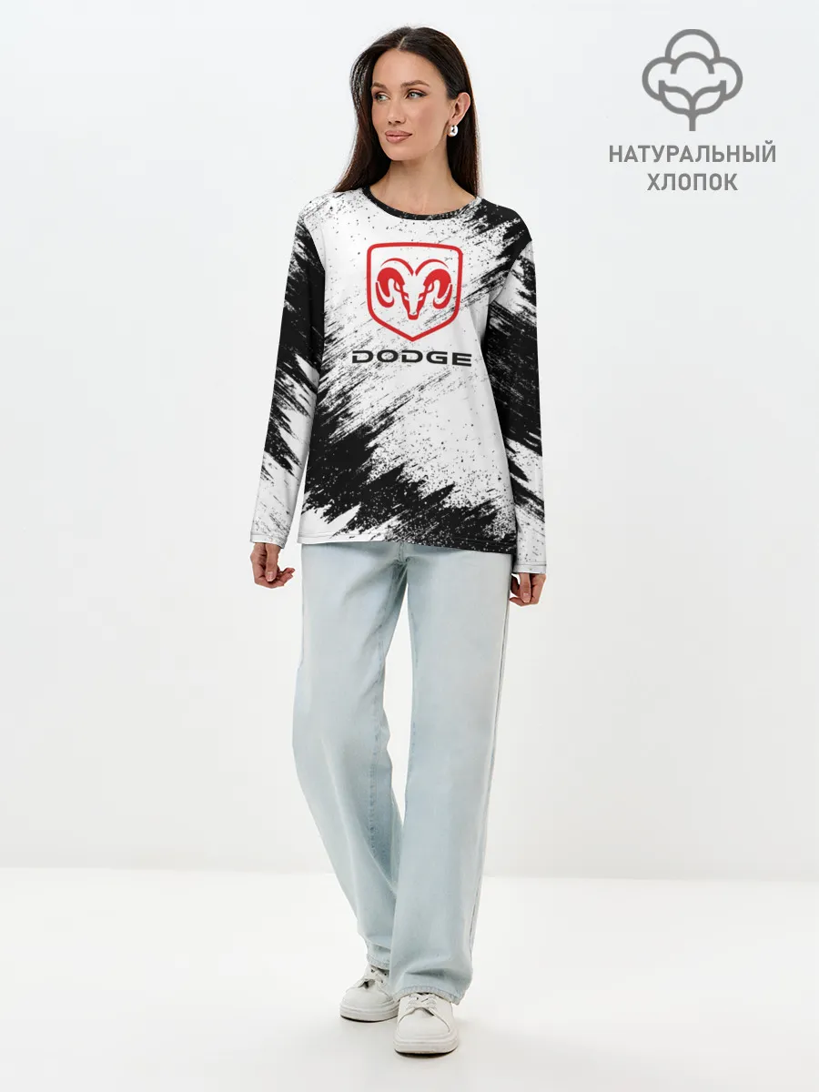 Лонгслив женский. Хлопок / DODGE