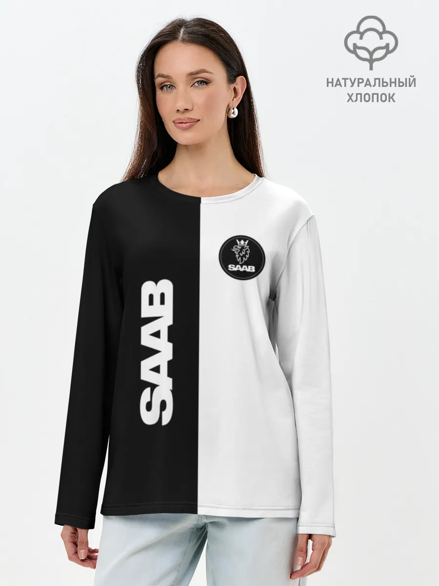 Лонгслив женский. Хлопок / Saab