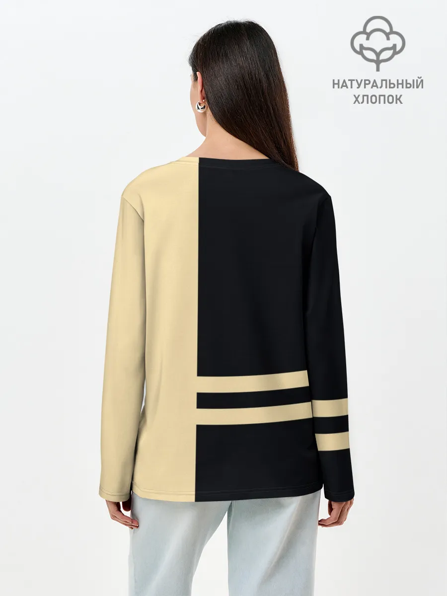 Лонгслив женский. Хлопок / Lamborghini