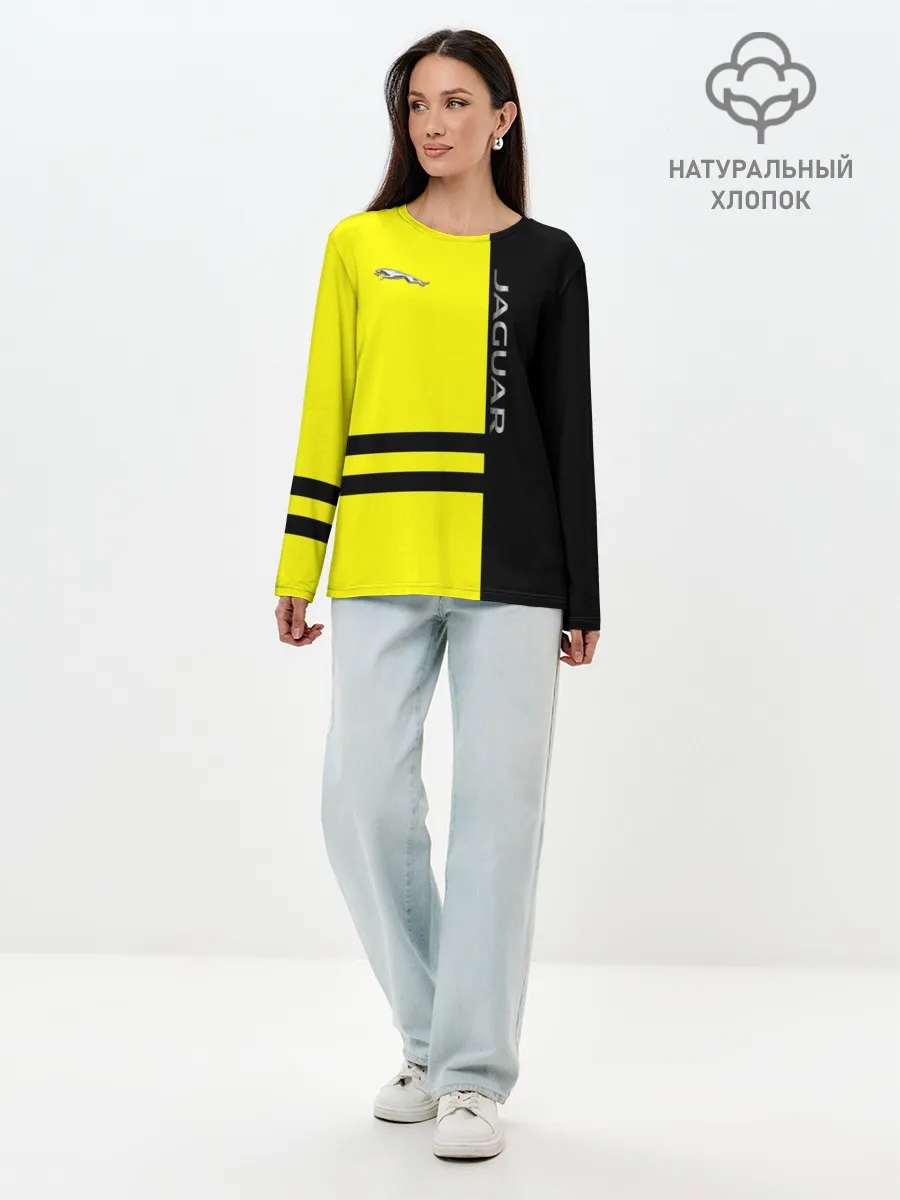 Лонгслив женский. Хлопок / Jaguar