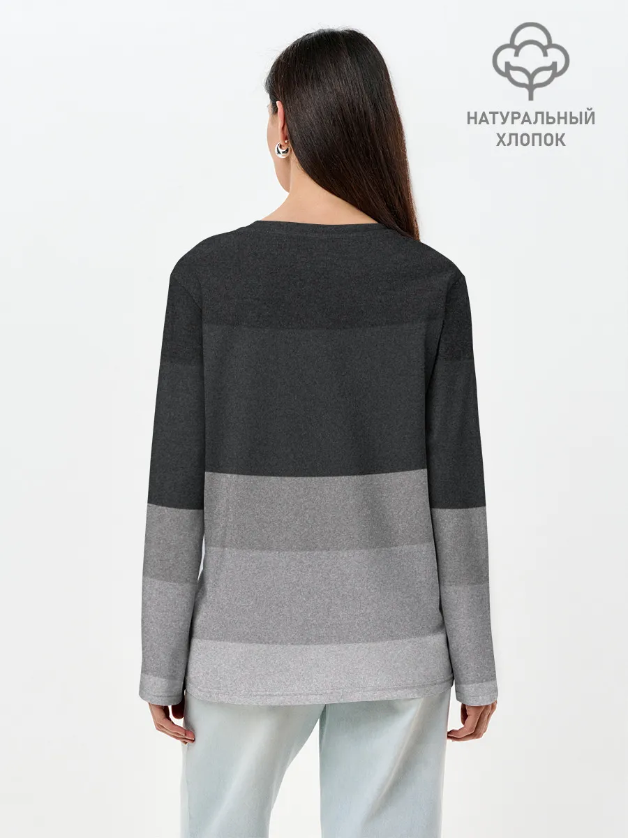 Лонгслив женский. Хлопок / Ливерпуль