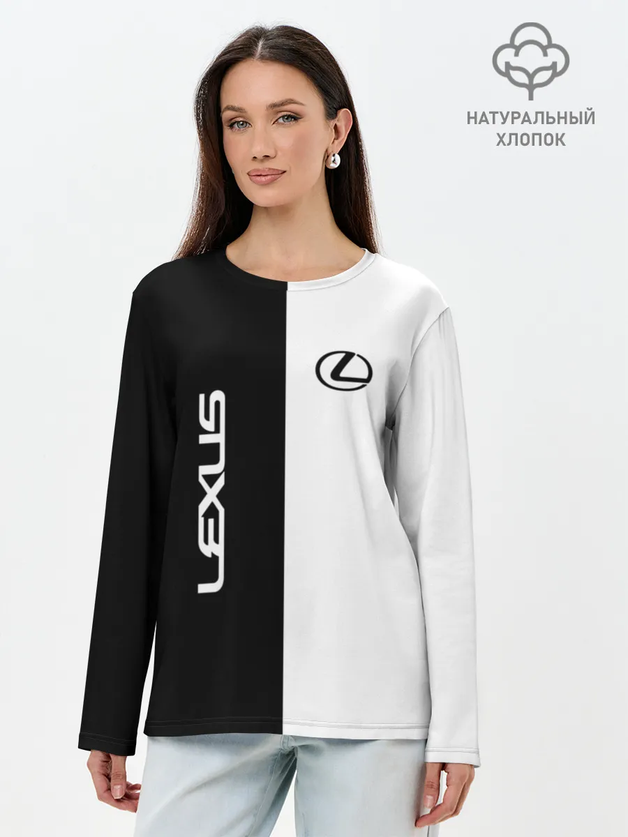 Лонгслив женский. Хлопок / Lexus