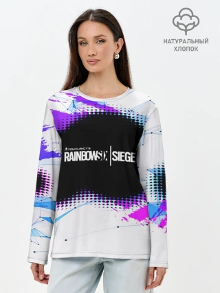 Лонгслив женский. Хлопок / Rainbow Six Siege