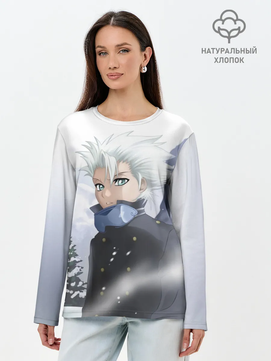 Лонгслив женский. Хлопок / ТОШИРО ХИЦУГАЯ. BLEACH