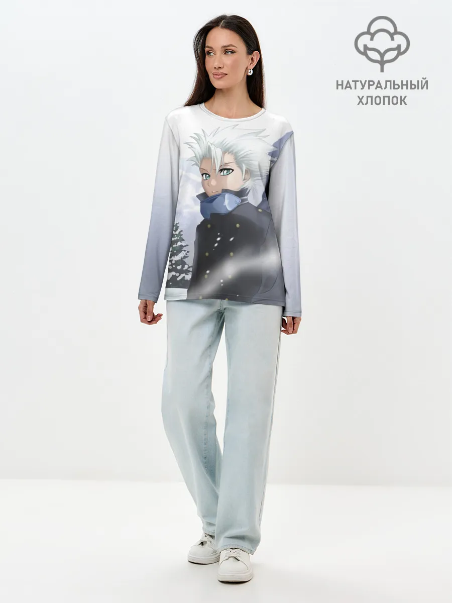 Лонгслив женский. Хлопок / ТОШИРО ХИЦУГАЯ. BLEACH