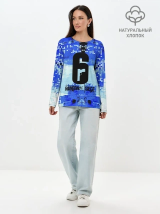 Лонгслив женский. Хлопок / Rainbow Six Siege