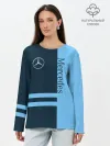 Лонгслив женский. Хлопок / Mercedes