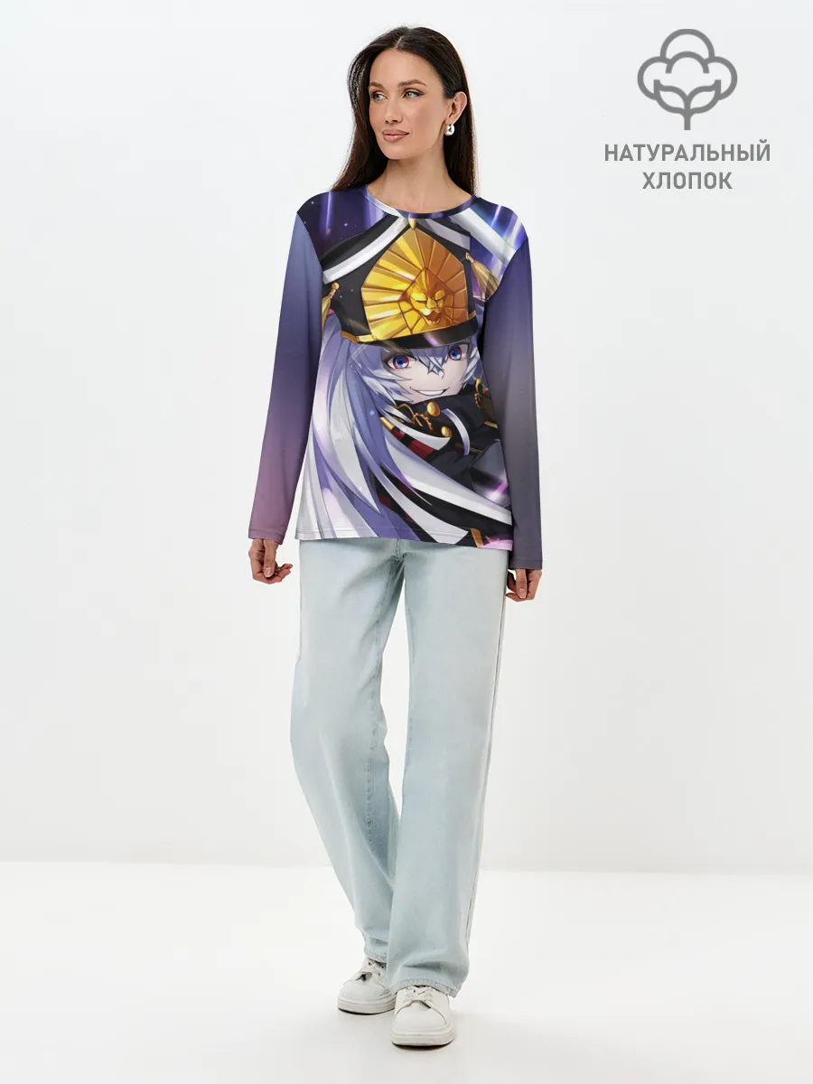 Лонгслив женский. Хлопок / Re:Creators