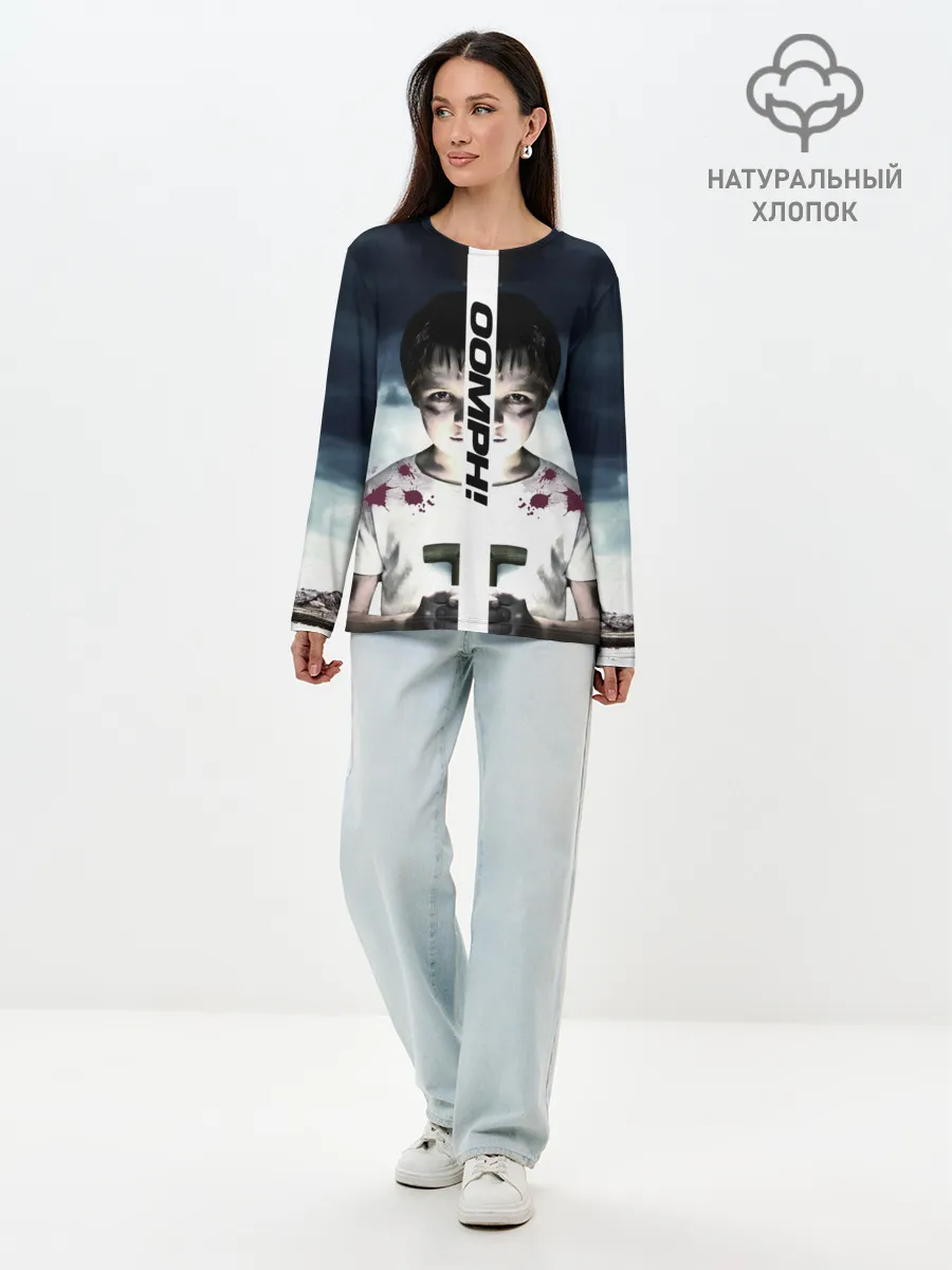 Лонгслив женский. Хлопок / OOMPH!