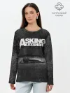 Лонгслив женский. Хлопок / Asking Alexandria