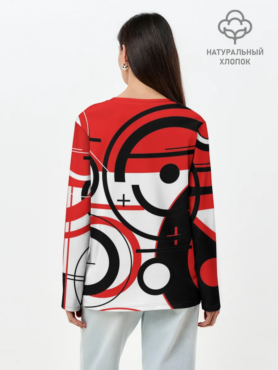 Лонгслив женский. Хлопок / Без шансов, без вариантов